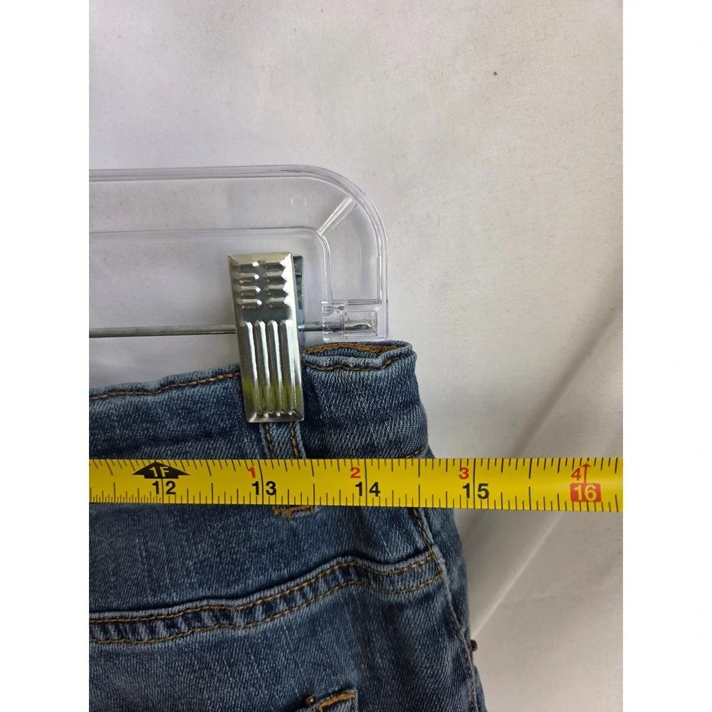 The Childrens Place Skinny Jeans Boys Husky Blue Medium Stretch Mid Skinny